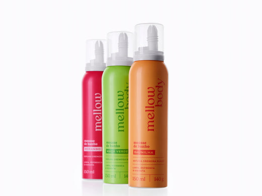 Ele chegou! Mellow Mousse, a espuma de banho com textura de chantilly
