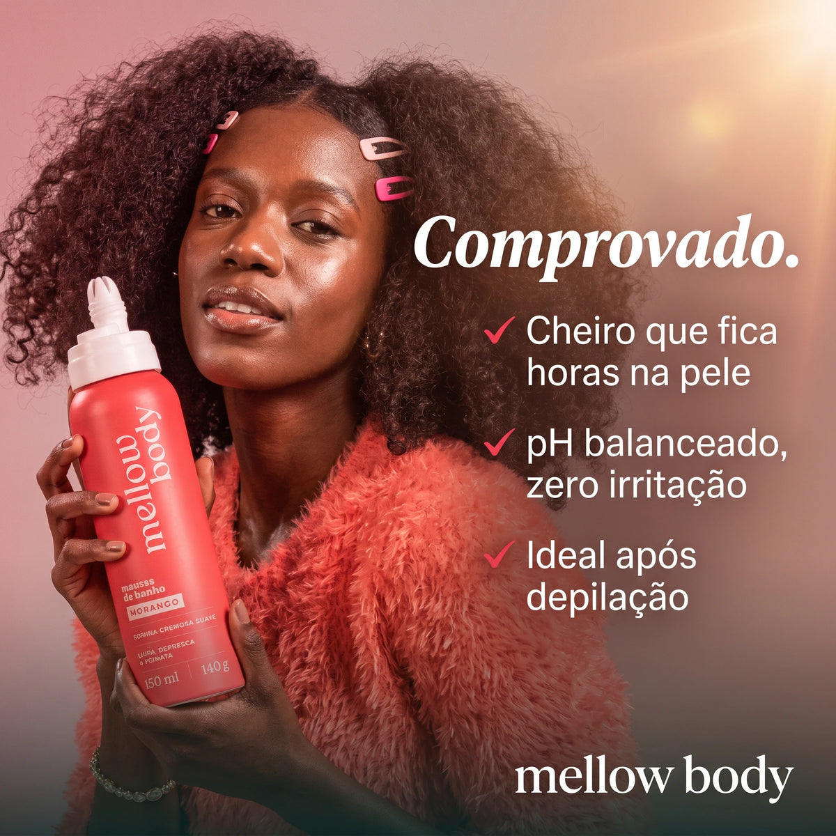 Espuma de Banho Mellow Morango — foto 5