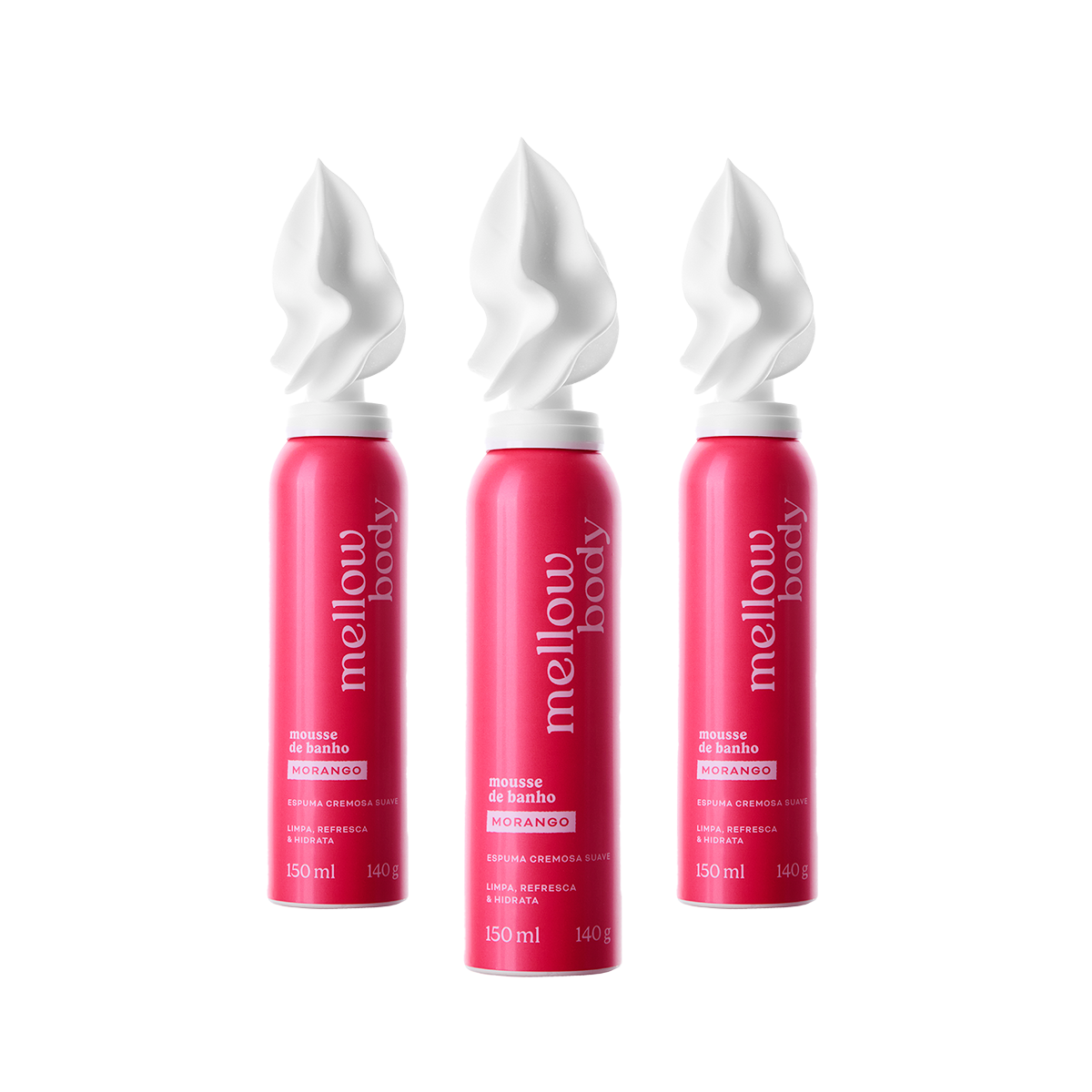KIT Trio Mellow Mousse Morango