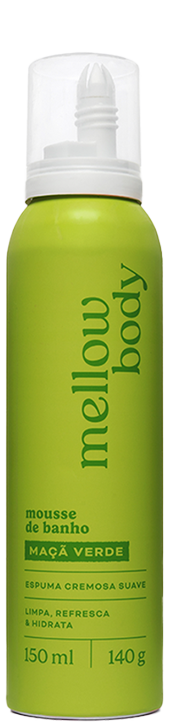 Espuma De Banho Mellow  Maçã Verde